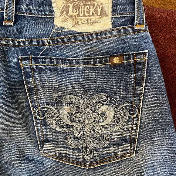 Lucky Brand Lil Fleur Jeans size 6 - Picture 1 of 8
